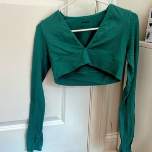 Cropped long sleeve shirt from Garage size medium never worn